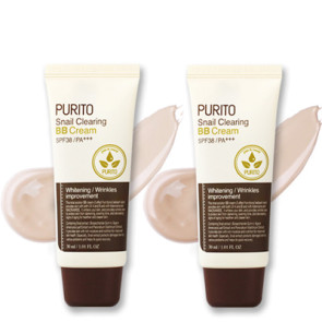 ББ крем с муцином улитки Purito Snail Clearing BB cream SPF38 PA+++