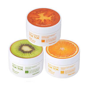 Ночная маска Tony Moly Fruity Capsule Tok Tok Sleeping Pack 
