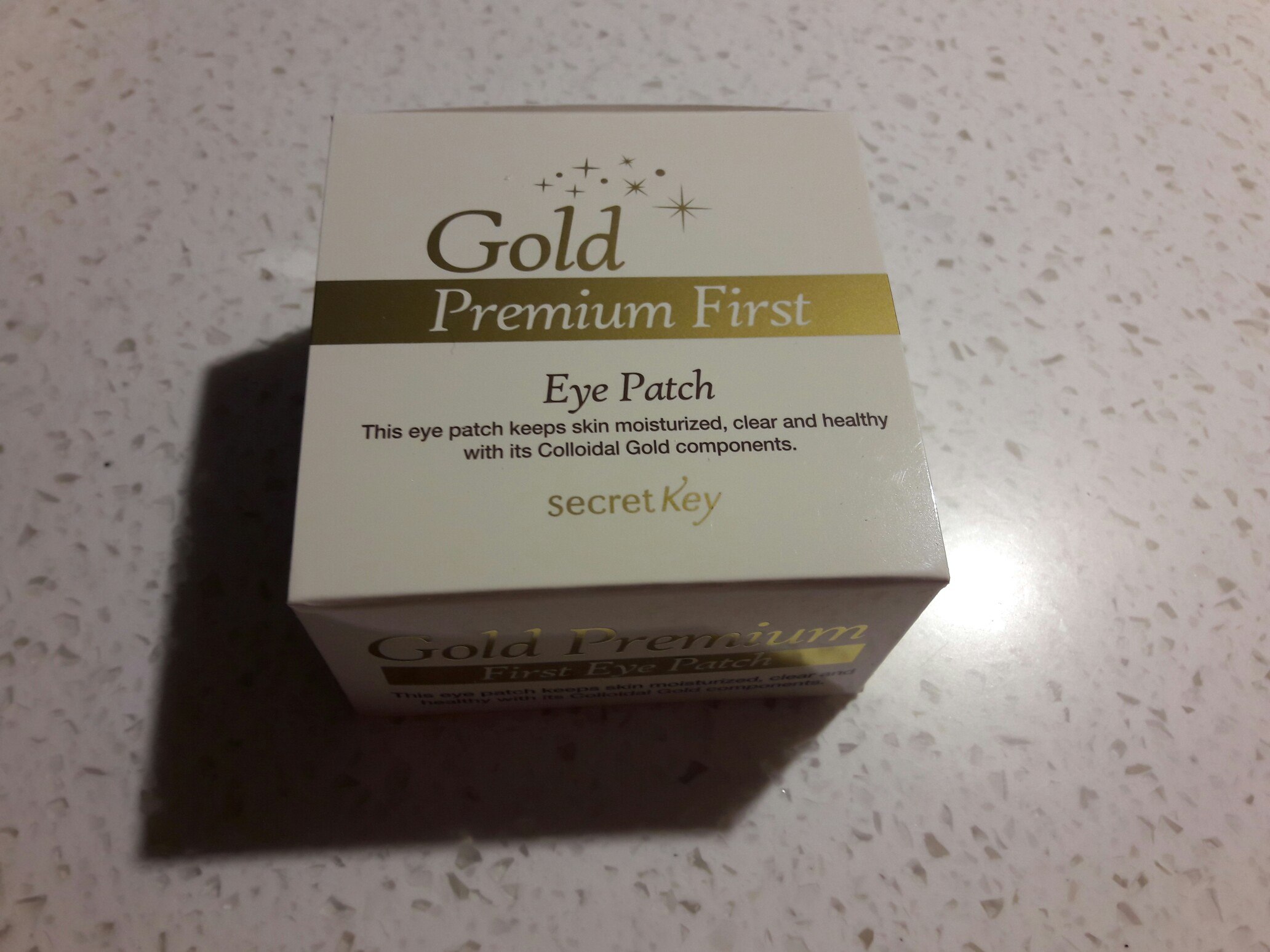Гидрогелевые патчи для глаз Secret Key Gold Premium First Eye Patch ...