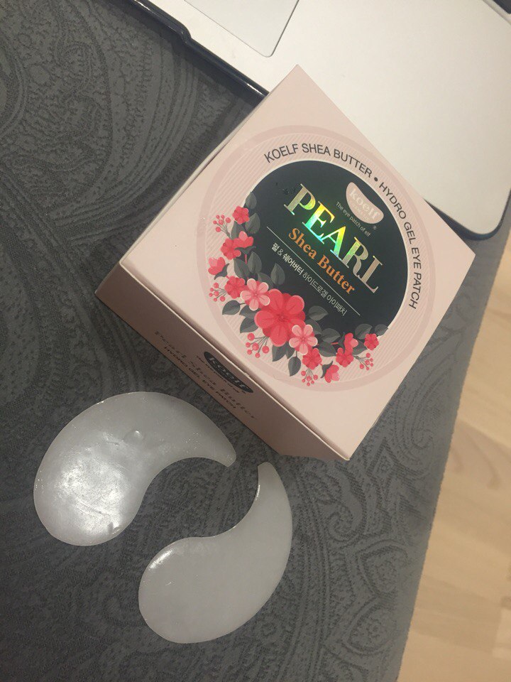 Гидрогелевые патчи для глаз Koelf Pearl & Shea Butter Eye Patch, цена ...