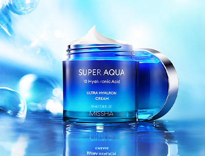 Крем для лица с гиалуроновой кислотой Missha Super Aqua Ultra Hyalron Cream 